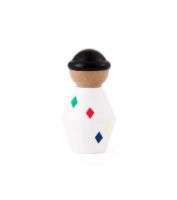 Bild von Tivoli by Normann Copenhagen Tale Figures Harlequin Small H: 9,5 cm – Weiß OUTLET