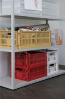 Bild von HAY Colour Crate Recycled L 18,5x34,5x53 cm - Goldgelb OUTLET