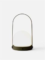 Bild von Audo Copenhagen Carrie LED Lampe Portable Ø: 13,5 cm - Oliven
