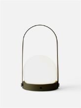 Bild von Audo Copenhagen Carrie LED Lampe Portable Ø: 13,5 cm - Oliven