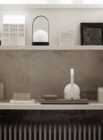 Bild von Audo Copenhagen Carrie LED Lampe Portable Ø: 13,5 cm - Oliven