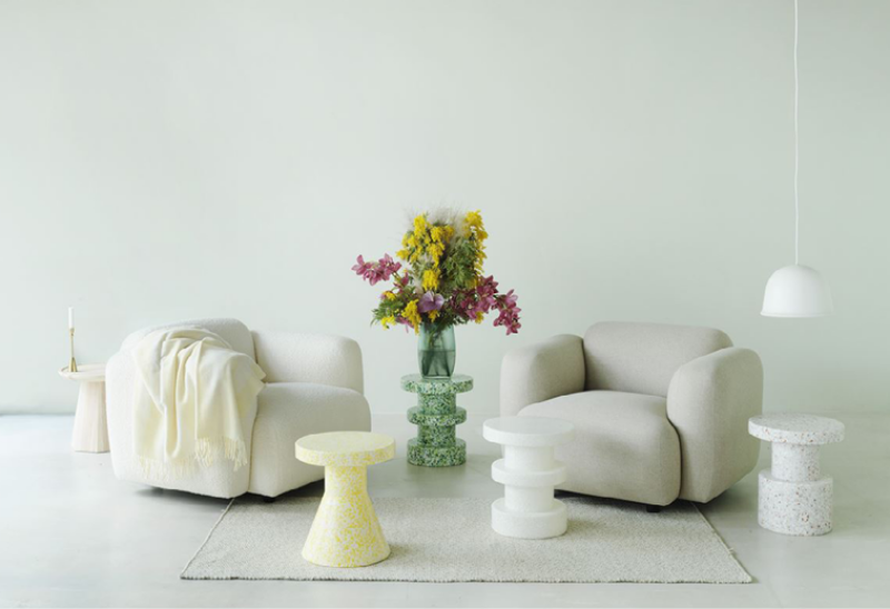 Trend: Sådan indretter du boligen med terrazzo