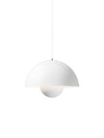 Bild von &Tradition Big Flowerpot VP2 Pendel Ø: 50 cm - Weiß