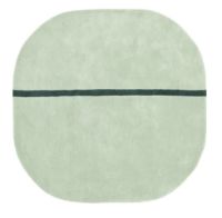 Bild von Normann Copenhagen Oona Teppich – Mint 140 x 140 cm