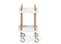 Bild von Normann Copenhagen Block Rolltisch H: 64 cm – Weiß