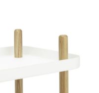 Bild von Normann Copenhagen Block Rolltisch H: 64 cm – Weiß