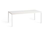 Bild von HAY T12 Tisch 200 x 95 cm – weiß pulverbeschichtetes Aluminium/weißes Laminat