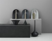 Bild von Normann Copenhagen Kehrtablett und Besen – Schwarz