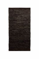Bild von Teppich aus massivem Leder, 60 x 90 cm – Choco OUTLET