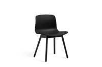 Bild von HAY AAC 12 About A Chair SH: 46 – Schwarz lackierte massive Eiche/Schwarz