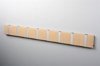 Bild von KNAX horizontaler Garderobenständer für 8 Personen, L: 79,2 cm – Eiche Seife/Grau