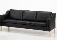 Bild von Mogens Hansen MH195 2,5-Personen-Sofa L: 179 cm – Premium-Leder / Schwarz