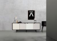 Bild von Andersen Furniture S1 Beistelltisch L: 200 cm – Schwarz gebeizte Eiche