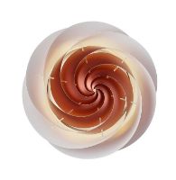 Bild von Le Klint 1320S Swirl Decken-/Wandleuchte Klein Ø: 37 cm - Kupfer