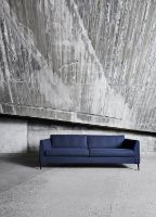 Bild von Mogens Hansen 272 Sofa 2,5 Pers. - Luna 2 4703 / Schwarze Spikes