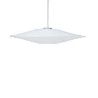 Bild von Piet Hein Sinus 330 Pendelleuchte LED 7,5 W Ø: 33 cm – Opal/weißes Kabel