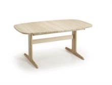 Bild von Skovby SM74 Esstisch inkl. 2 Zusatzbretter 100x165 cm – Eiche weiß geölt