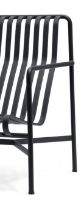 Bild von HAY Palissade Lounge Chair High SH: 38 cm - Anthrazit