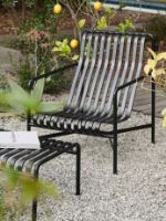 Bild von HAY Palissade Lounge Chair High SH: 38 cm - Anthrazit