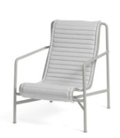 Bild von HAY Palissade Lounge Chair Hohes gestepptes Kissen 49,5 x 139 cm – Himmelgrau