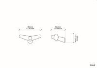 Bild von Woud Tail Wing Hook S L: 13 cm - z.B