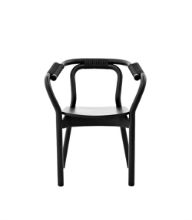 Bild von Normann Copenhagen Knot Stuhl – Schwarz/schwarz