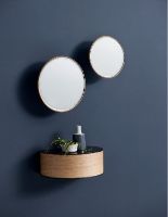 Bild von Woud Mirror Barb S Ø: 21 cm - Eiche