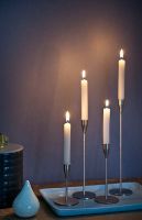 Bild von Piet Hein Jupiter Kerzenständer H: 30 cm - Silber