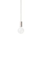 Bild von Ferm Living Socket Pendant Low H: 10,2 cm - Hellgrau