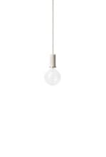 Bild von Ferm Living Socket Pendant Low H: 10,2 cm - Hellgrau