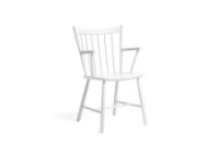 Bild von HAY Børge Mogensen J42 Sessel SH: 44,5 cm – Weiß lackierte Birke