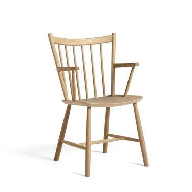 Bild von HAY Børge Mogensen J42 Sessel SH: 44,5 cm – Lackierte Eiche