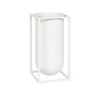 Bild von Audo Copenhagen Kubus Lolo Vase H: 24 cm - Hvid