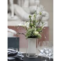 Bild von Audo Copenhagen Kubus Lolo Vase H: 24 cm - Hvid