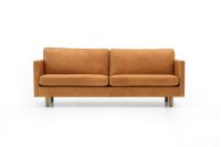 Bild von Mogens Hansen MH981 2-Personen-Sofa L: 146 cm – Dakar-Leder 250 / Eiche