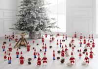 Bild von Kay Bojesen Weihnachtsmann H: 20 cm - Rot/Weiß