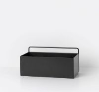 Bild von Ferm Living Wandbox Rechteck 15x30,5 cm - Schwarz