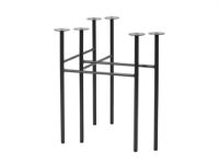 Bild von Ferm Living Mingle Tischbeine W68 2er-Set. - Schwarz