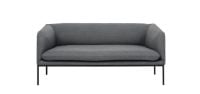 Bild von Ferm Living Turn Sofa 2 Pers. Fiord L: 160 cm – Massives Hellgrau