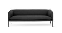 Bild von Ferm Living Turn Sofa 3 Pers. Fiord L: 200 cm – Solides Dunkelgrau