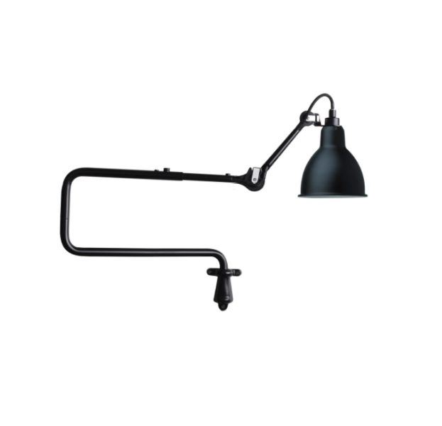 Bild von DCW Editions Lampe Gras N303 Wandleuchte Rund L: 92cm - Schwarz/Schwarz