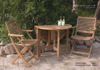 Bild von Kircodan Espresso Konsolbord 88 x 95 cm – Teak