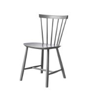 Bild von FDB Furniture J46 Poul M. Volther Stuhl SH: 45 cm – Grau