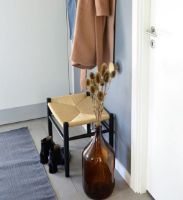 Bild von FDB Møbler J83B Bank Jørgen Bækmark L: 100 cm – Naturgeflecht/Schwarzbuche