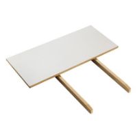 Bild von FDB Furniture Zusatzplatte C35L für C35A+C35B Poul M. Volther 37x82 cm - Eiche/Hellgrau