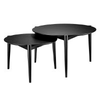 Bild von FDB Furniture D102 Søs Couchtisch Ø: 55 cm – Schwarze Eiche