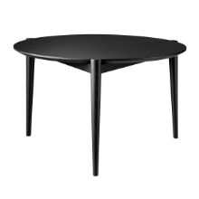 Bild von FDB Furniture D102 Søs Couchtisch Ø: 70 cm – Schwarze Eiche