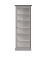 Bild von Lindebjerg Design Classic V1 Vitrine mit Rechtsanschlagtür 70 x 210 cm – Grau