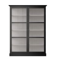 Bild von Lindebjerg Design Classic V2 Vitrine 150x210 cm - Schwarz
