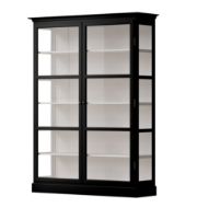 Bild von Lindebjerg Design Classic V2 Vitrine 150x210 cm - Schwarz